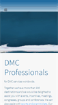 Mobile Screenshot of dmcprofessionals.com