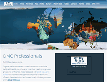 Tablet Screenshot of dmcprofessionals.com